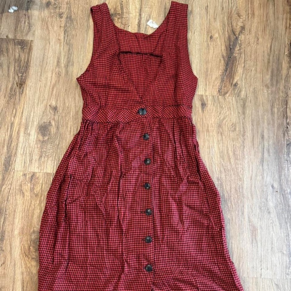 Vintage Gingham Dress